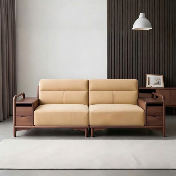 Alternative view of Ghế Sofa Gỗ Phong Cách Hiện Đại Sang Trọng VS110