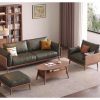 Ghế Sofa Gỗ Phong Cách Hiện Đại Sang Trọng VS115