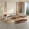 Ghế Sofa Gỗ Phong Cách Hiện Đại Sang Trọng VS117