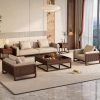 Ghế Sofa Gỗ Phong Cách Hiện Đại Sang Trọng VS117