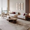 Ghế Sofa Gỗ Phối Mây Phong Cách Hiện Đại VS118