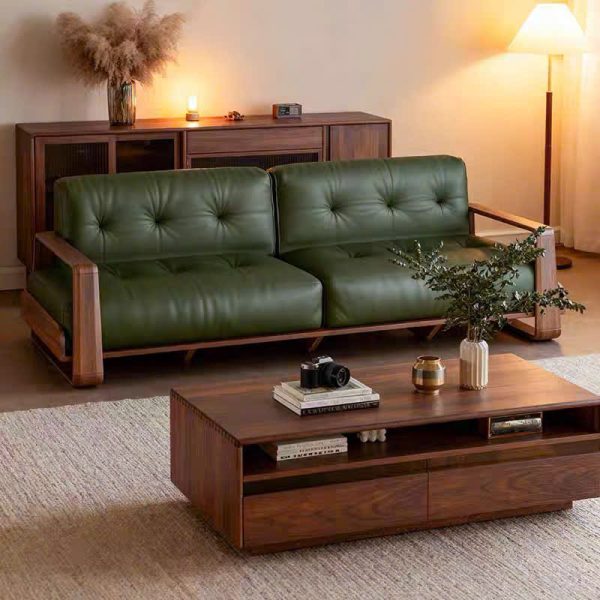 Alternative view of Ghế Sofa Gỗ Phong Cách Hiện Đại Sang Trọng VS119