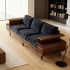 Ghế Sofa Gỗ Ngăn Kéo Phong Cách Hiện Đại VS122