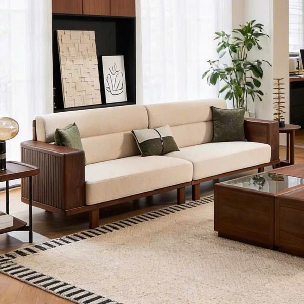 Alternative view of Ghế Sofa Gỗ Phong Cách Hiện Đại VS128