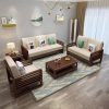 Ghế Sofa Gỗ Phong Cách Hiện Đại VS129