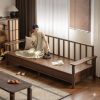 Ghế Sofa Gỗ Có Ngăn Kéo Phong Cách Hiện Đại VS131