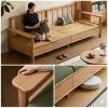 Ghế Sofa Gỗ Có Ngăn Kéo Phong Cách Hiện Đại VS131