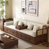 Ghế Sofa Gỗ Phối Mây Phong Cách Hiện Đại VS132