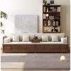 Ghế Sofa Gỗ Phối Mây Phong Cách Hiện Đại VS132