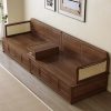 Ghế Sofa Gỗ Phối Mây Phong Cách Hiện Đại VS132