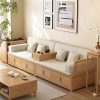 Ghế Sofa Gỗ Phối Mây Phong Cách Hiện Đại VS132
