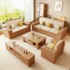 Ghế Sofa Gỗ Ngăn Kéo Phong Cách Hiện Đại VS134