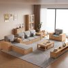 Ghế Sofa Gỗ Ngăn Kéo Phong Cách Hiện Đại VS134