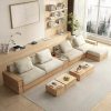 Ghế Sofa Gỗ Ngăn Kéo Phong Cách Hiện Đại VS136