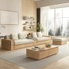 Ghế Sofa Gỗ Ngăn Kéo Phong Cách Hiện Đại VS136
