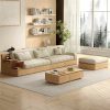 Ghế Sofa Gỗ Ngăn Kéo Phong Cách Hiện Đại VS137