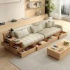 Ghế Sofa Gỗ Ngăn Kéo Phong Cách Hiện Đại VS137