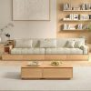Ghế Sofa Gỗ Ngăn Kéo Phong Cách Hiện Đại VS137