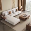 Bộ Ghế Sofa Gỗ Tự Nhiên Có Kệ Để Đồ VS138