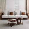 Bộ Ghế Sofa Gỗ Tự Nhiên Có Kệ Để Đồ VS138