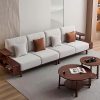 Bộ Ghế Sofa Gỗ Tự Nhiên Có Kệ Để Đồ VS138
