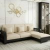 Bộ Ghế Sofa Gỗ Tự Nhiên Có Kệ Để Đồ VS140