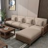 Bộ Ghế Sofa Gỗ Tự Nhiên Có Kệ Để Đồ VS140