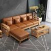 Bộ Ghế Sofa Gỗ Tự Nhiên Phong Cách Hiện Đại VS141